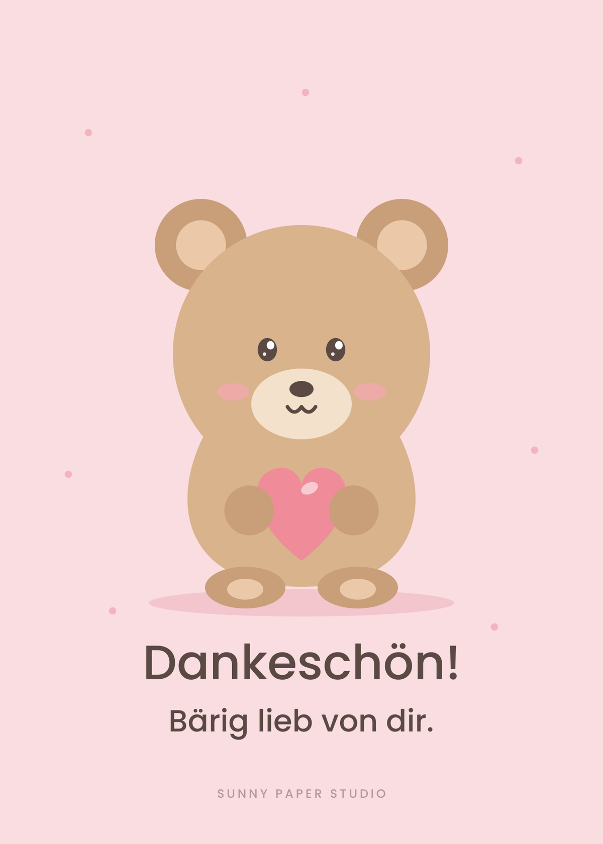 Motiv 1: Danke Bär