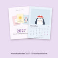 Wandkalender 2027 – Deckblatt und Dezember