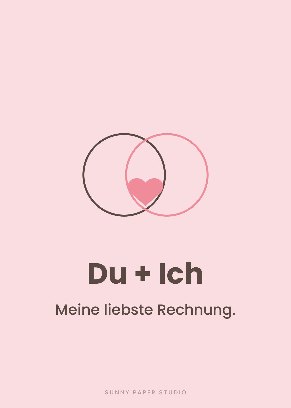 Kunstdruck Du + Ich – Motiv